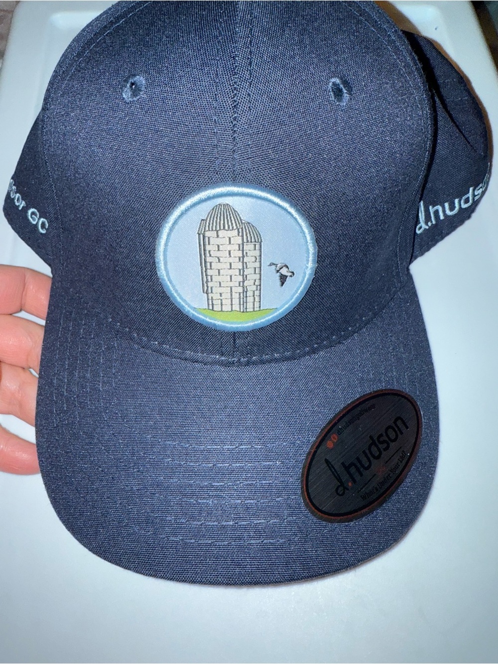 D Hudson golf hat